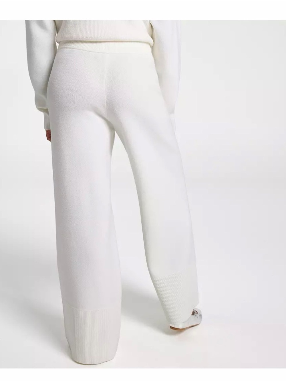 Calia Wide-Leg Sweater Knit Pants - Picture 2 of 6